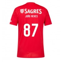 Benfica Joao Neves #87 Replika Hemmatröja 2024-25 Kortärmad